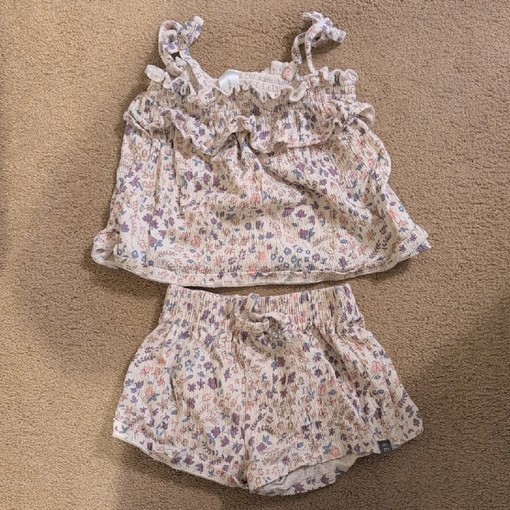 Floral Kids Matching Set